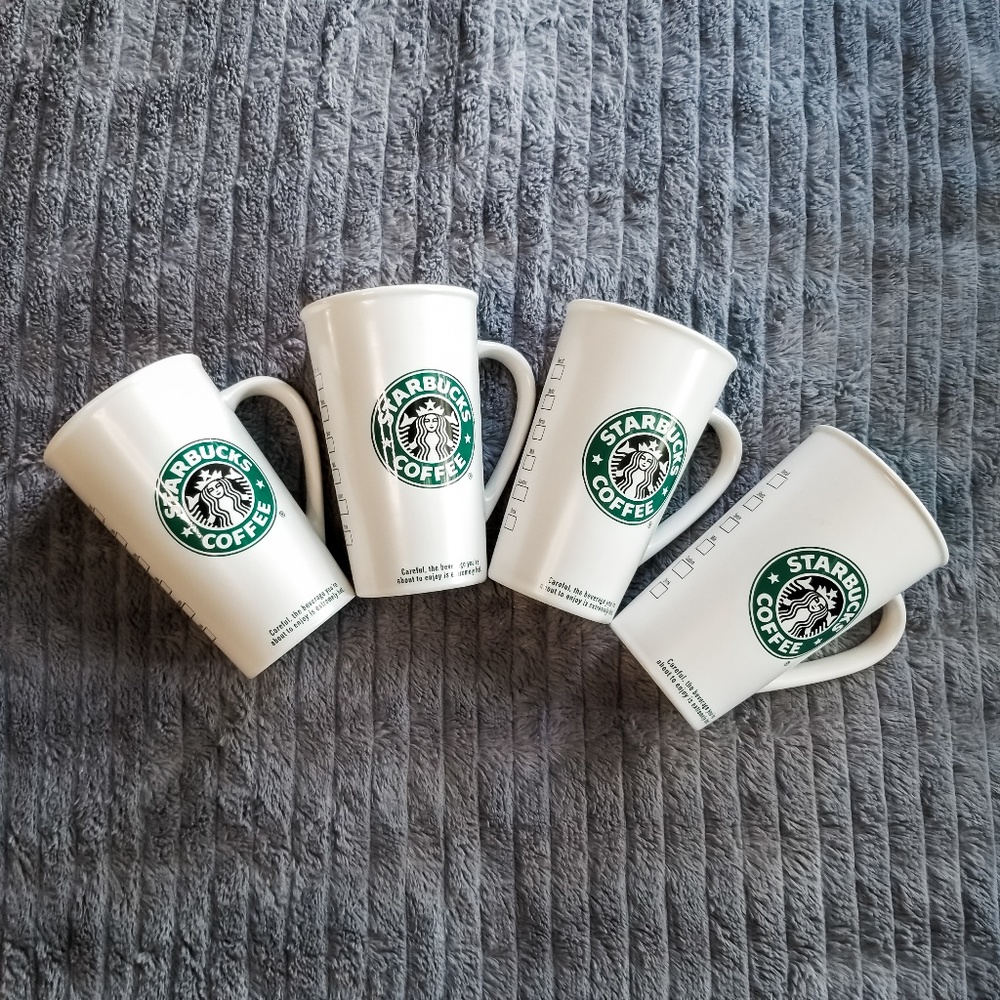 Starbucks 16oz Ceramic Coffee Mugs Set